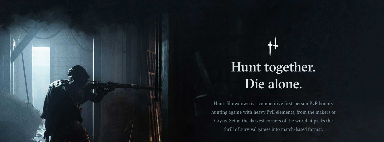 PvP/PvE bounty hunting game Hunt: Showdown closed alpha starts soon